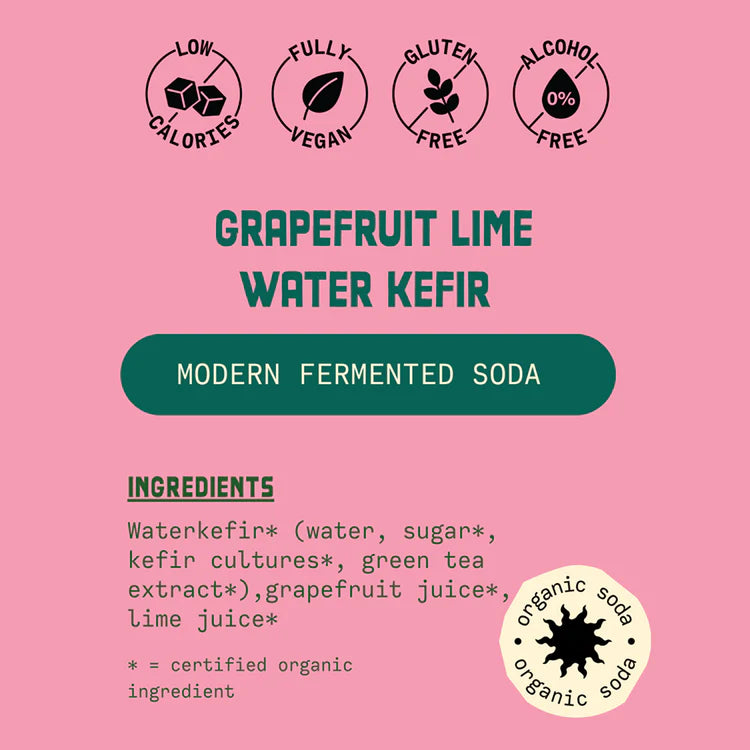 Del Sol - Kefir Pompelmo & Lime (25 cl)